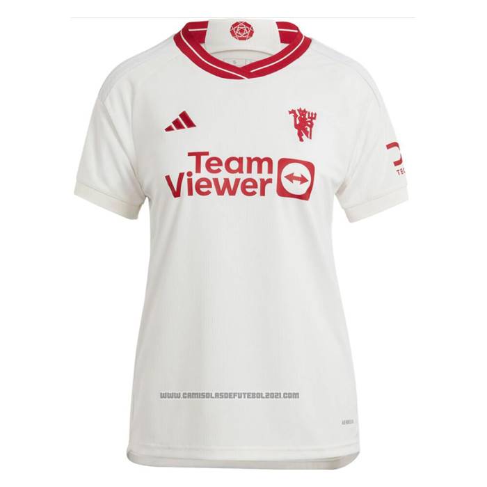 Camisola Manchester United 3º Mulher 2023-2024